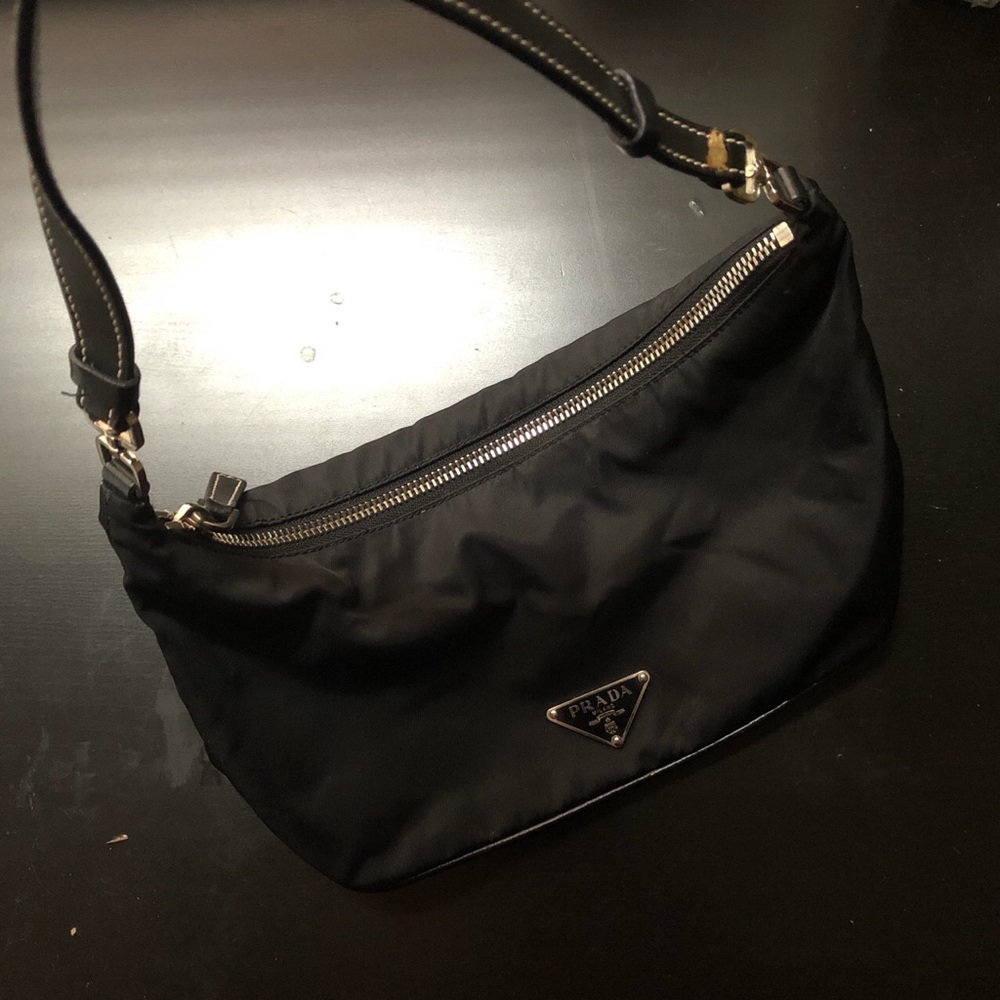 SOLD!! Vintage Prada Tessuto Sirio Handbag - Picture 2 of 8